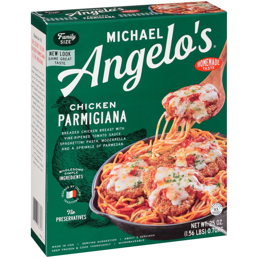 slide 5 of 8, Michael Angelo's Chicken Parmigiana Family Size 25 oz, 25 oz