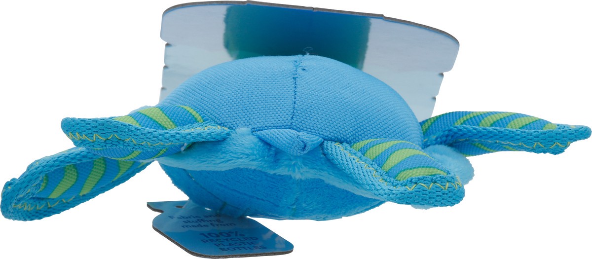 slide 4 of 10, Spunky Pup Turtle Clean Earth Dog Toy, 1 ct