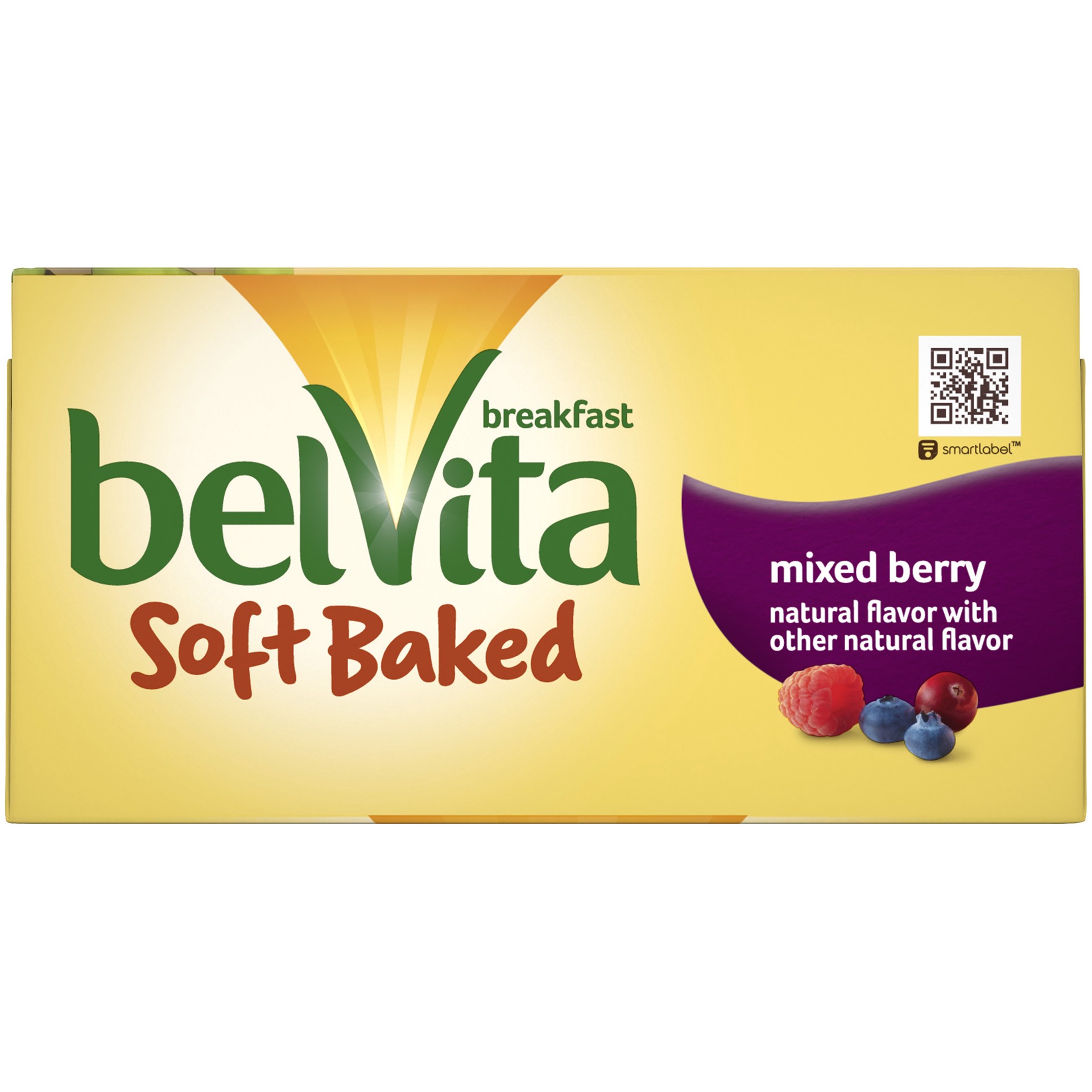 slide 3 of 5, belVita Breakfast Soft Baked Mixed Berry Biscuits, 5 ct; 1.76 oz