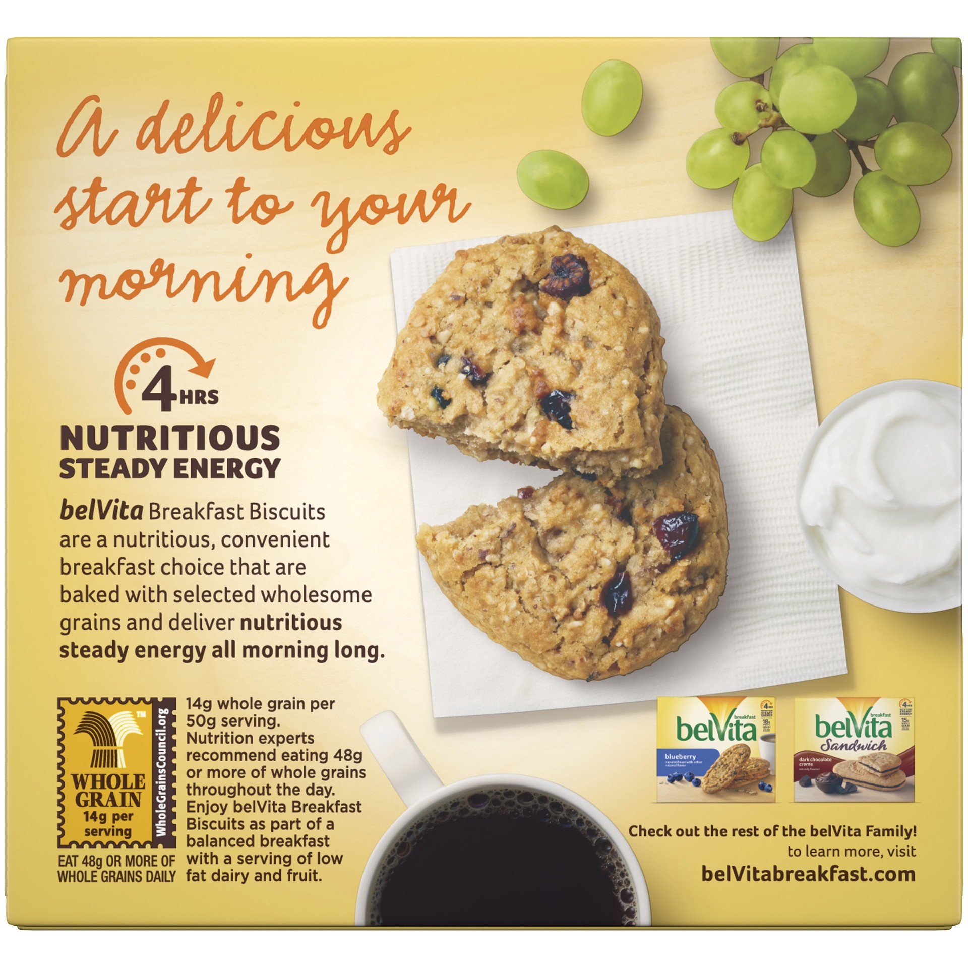 slide 2 of 5, belVita Breakfast Soft Baked Mixed Berry Biscuits, 5 ct; 1.76 oz