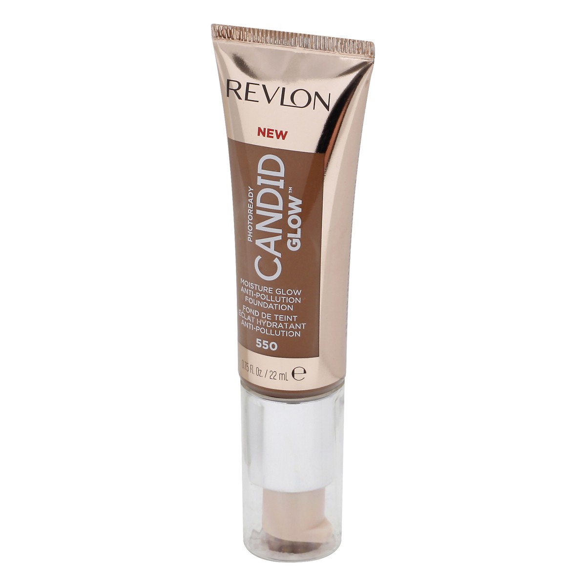 slide 9 of 9, Revlon PhotoReady Candid Glow Mocha 550 Moisture Glow Foundation 0.75 oz, 0.75 oz