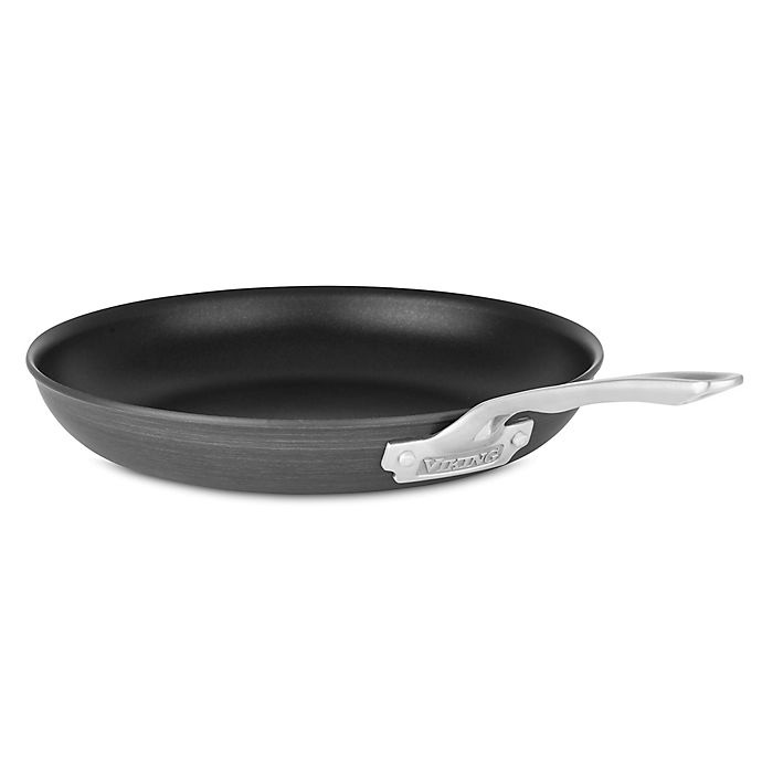 slide 1 of 1, Viking Nonstick Hard Anodized Aluminum Fry Pan - Black, 12 in