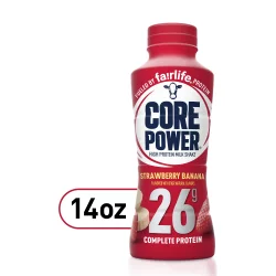 Core Power Strawberry Banana 26g Complete Protein Milk Shake