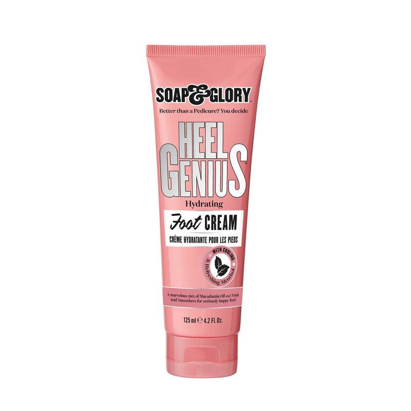 slide 1 of 8, Soap & Glory Heel Genius Amazing Foot Cream, 4.2 fl oz