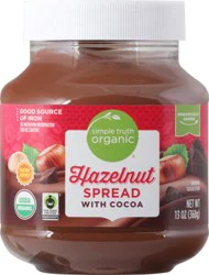 Simple Truth Organic Hazelnut Spread With Cocoa