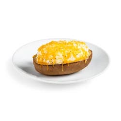 Cheddar Twice Baked Potato