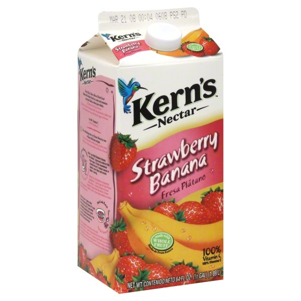 slide 1 of 1, Kern's Fruit Nectar - Strawberry - 59 oz, 59 oz