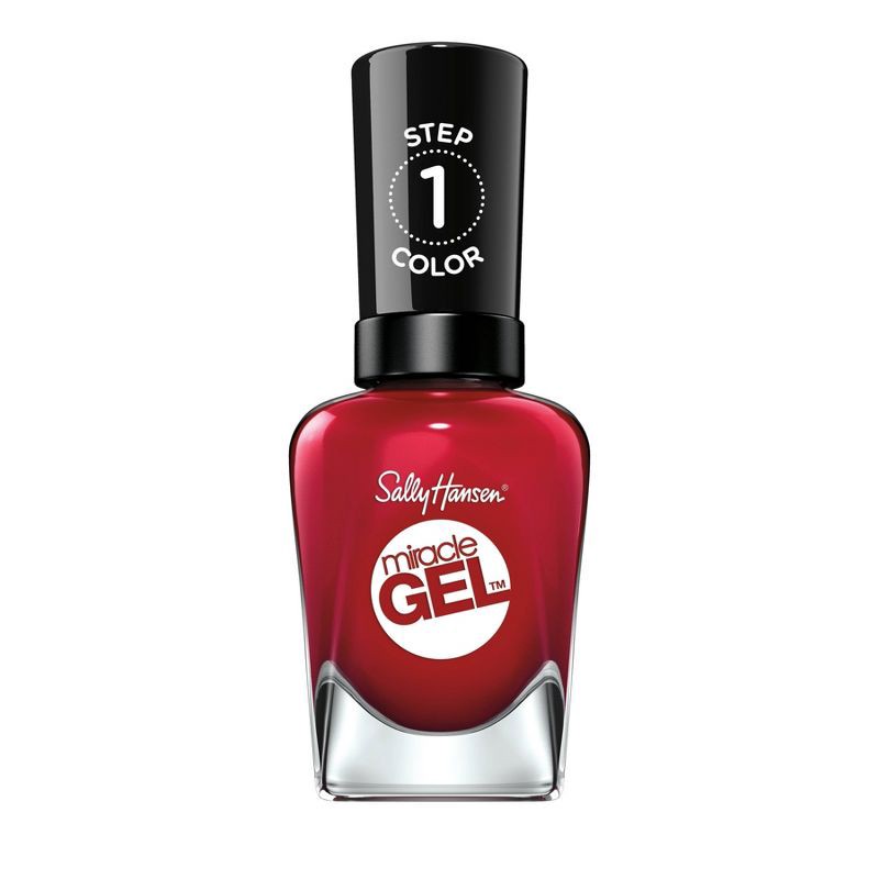 slide 1 of 9, Sally Hansen Miracle Gel Nail Color - 474 Can't Beet Royalty - 0.5 fl oz, 474 can, 0.5 fl oz