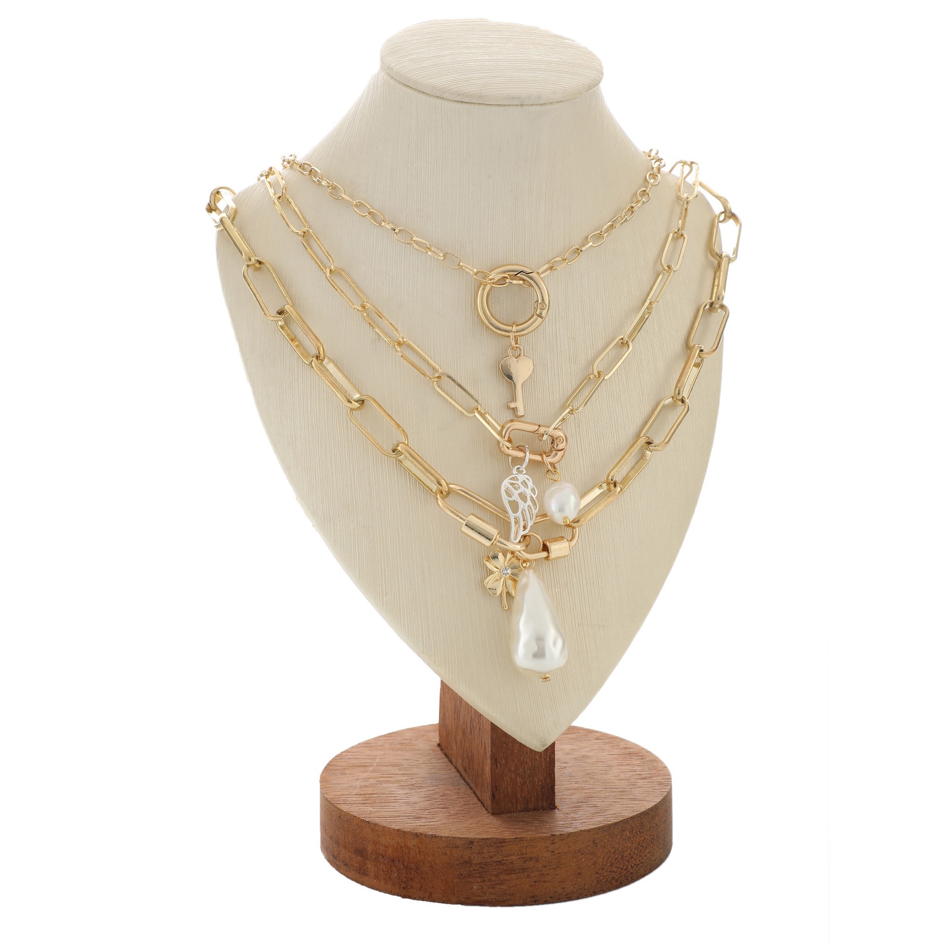 slide 2 of 3, 20mm Metal Round Hinged Closures, 6ct. By Bead Landing, 20 mm