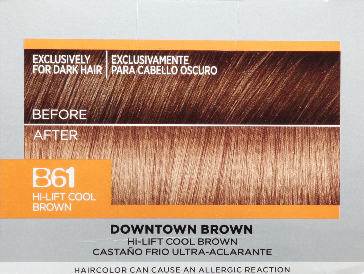 slide 5 of 13, L'Oréal Fería Hi-Lift Brown B61 Hair Colour Gel 1 ea, 1 kit