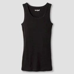 Girls' Favorite Tank Top - Cat & Jack Black L