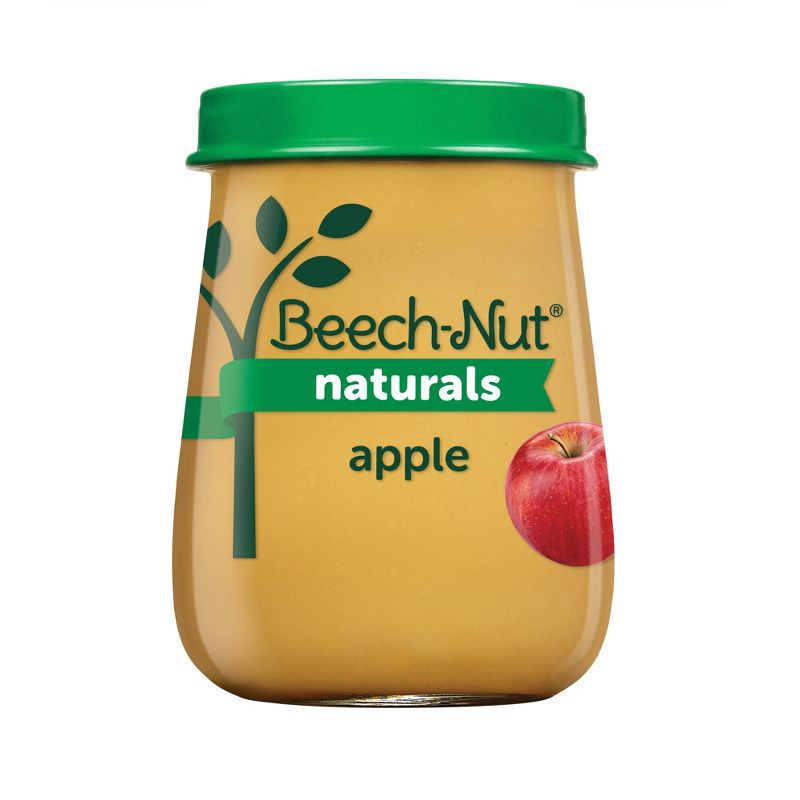 slide 1 of 10, Beech-Nut Naturals Apples Baby Food Jar - 4oz, 4 oz