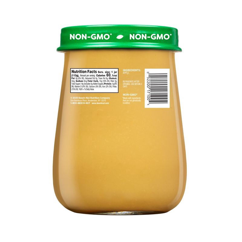 slide 7 of 11, Beech-Nut Non-GMO Naturals Apples Baby Food Jar - 4oz, 4 oz