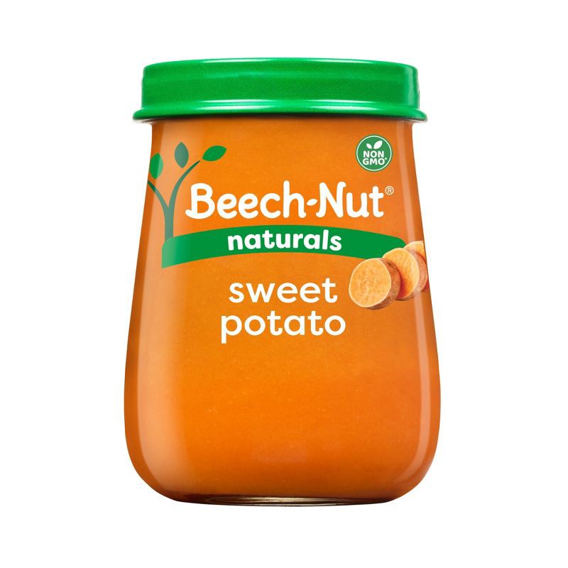 slide 1 of 7, Beech-Nut Non-GMO Naturals Sweet Potatoes Baby Food Jar - 4oz, 4 oz