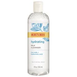 Burt''s Bees Burt’s Bees Hydrating Milk Cleanser with Rice Milk and Hyaluronic Acid, 98.5% Natural Origin, 8 Fluid Ounces