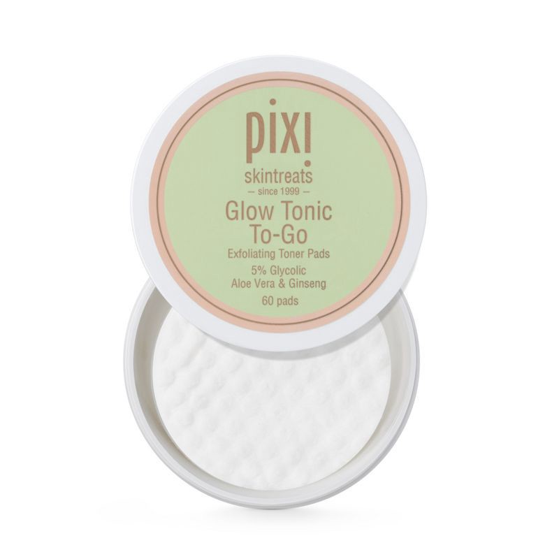 slide 2 of 4, Pixi By Petra Glow Tonic To-Go Exfoliating Toner Pads - 60ct/3.8oz, 60 ct, 3.8 oz