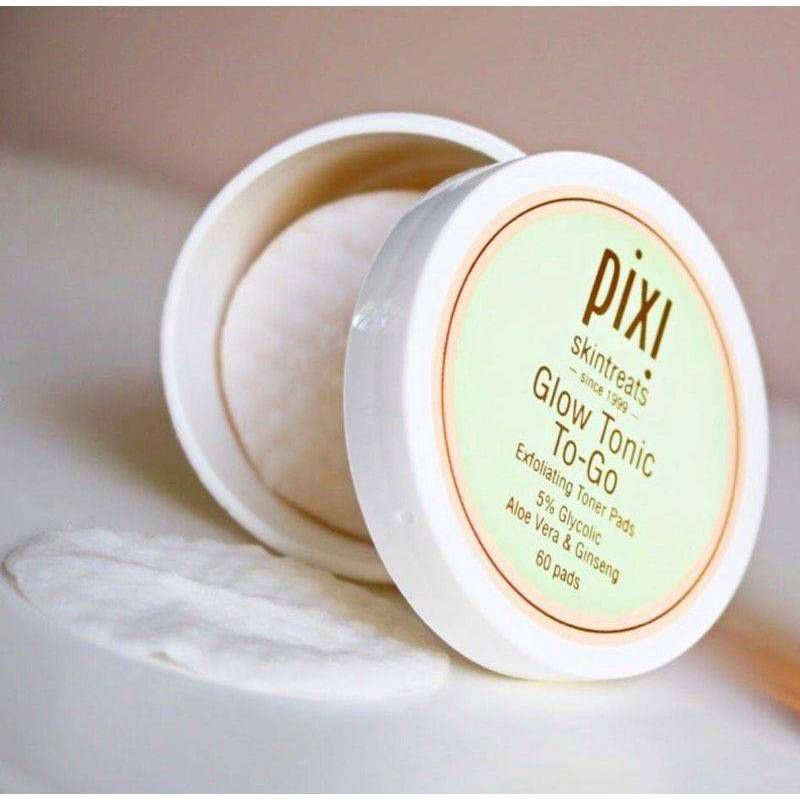 slide 4 of 4, Pixi By Petra Glow Tonic To-Go Exfoliating Toner Pads - 60ct/3.8oz, 60 ct, 3.8 oz