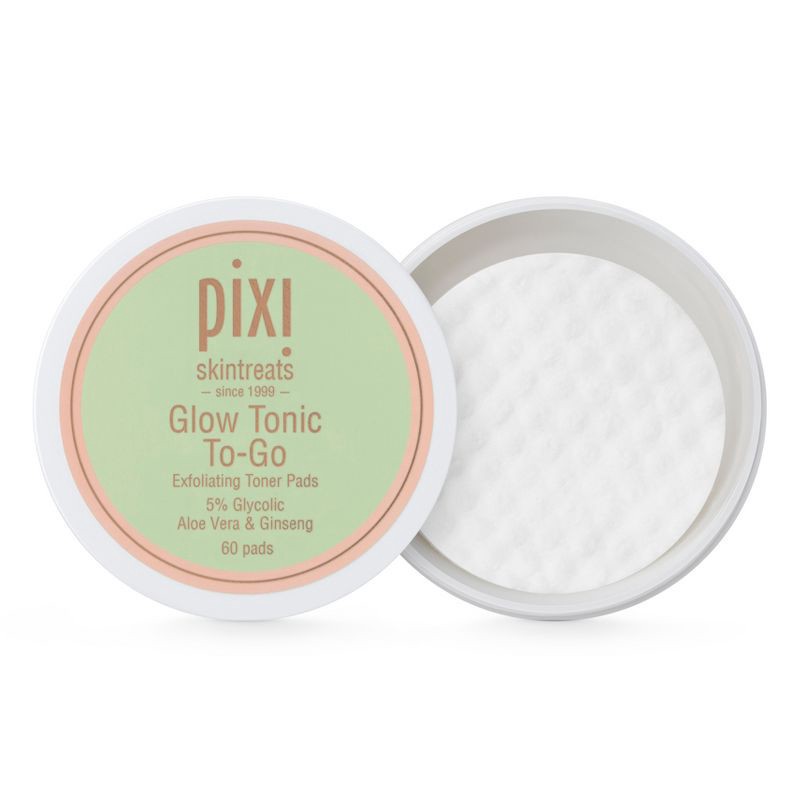 slide 1 of 4, Pixi By Petra Glow Tonic To-Go Exfoliating Toner Pads - 60ct/3.8oz, 60 ct, 3.8 oz