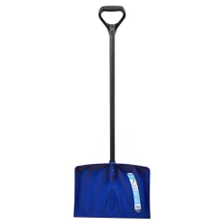 Suncast Angle Rib Steel Shovel - Blue