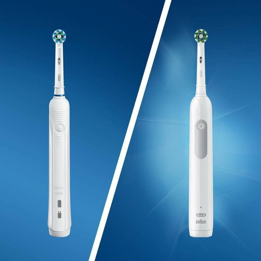 Oral-B Pro 1000 Cross Action Electric Toothbrush Powered By Braun ...