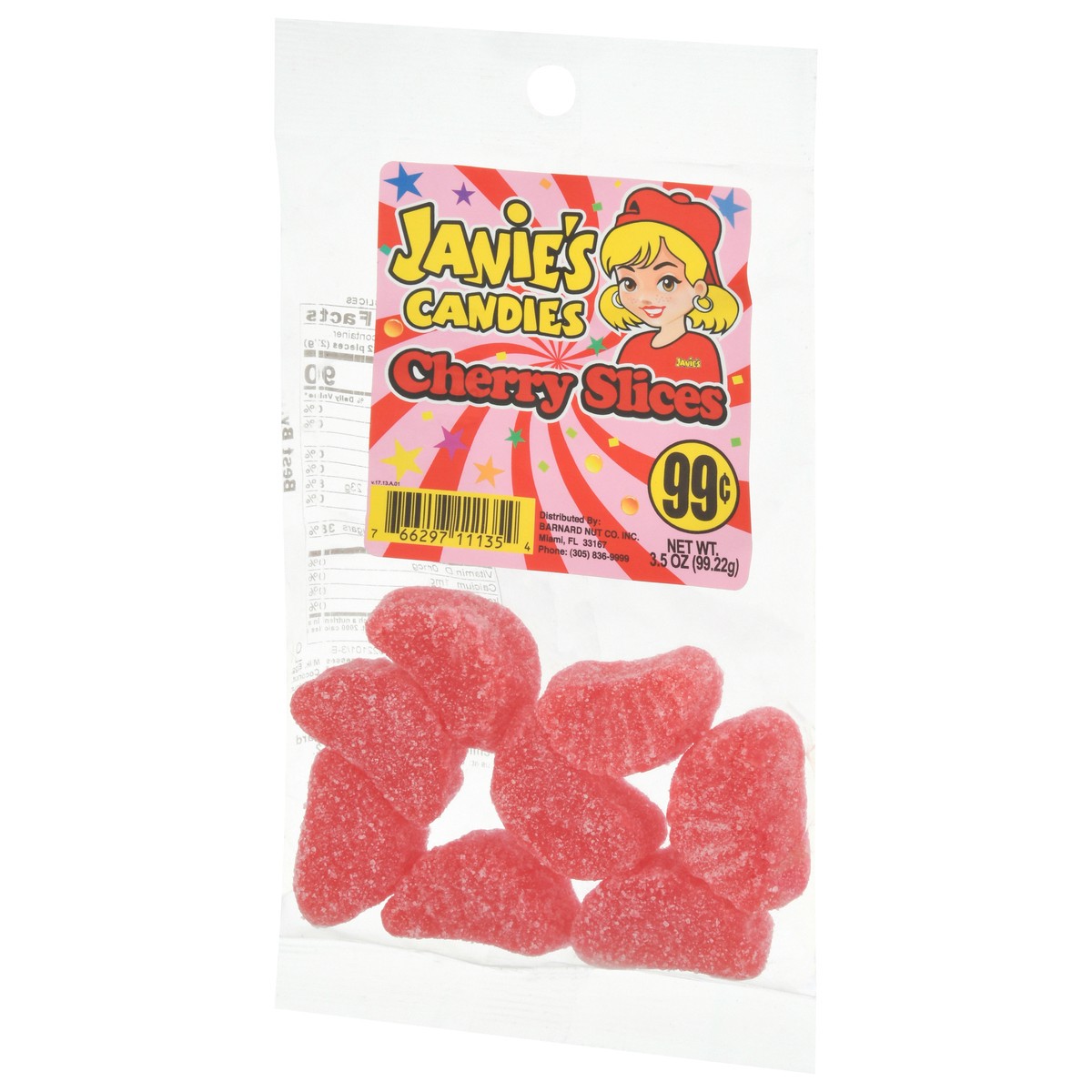 slide 4 of 9, Janie's Candies Cherry Slices 3.5 oz, 3.5 oz