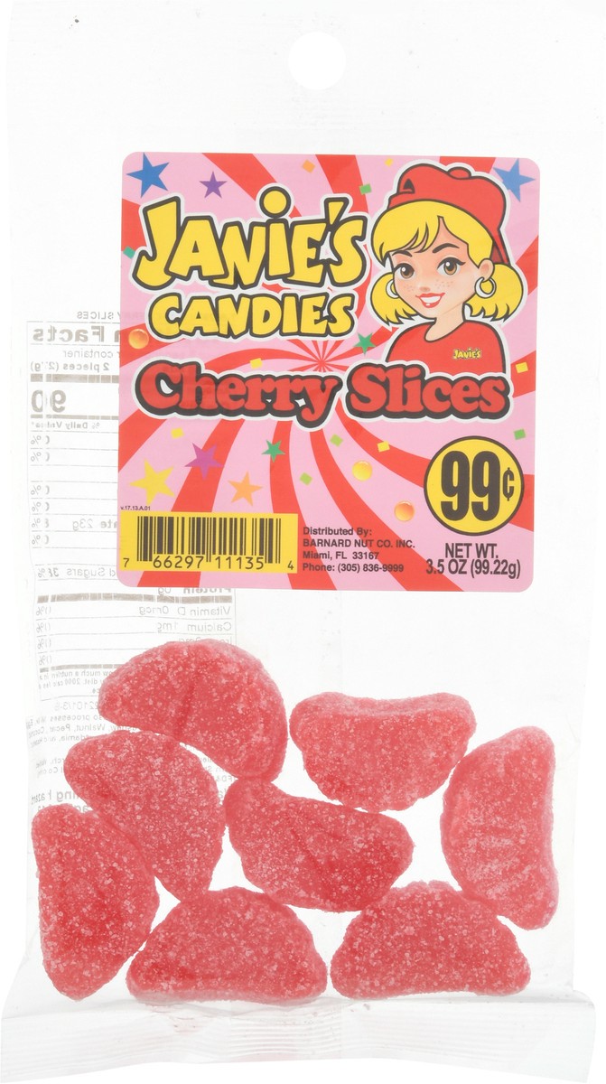 slide 6 of 9, Janie's Candies Cherry Slices 3.5 oz, 3.5 oz