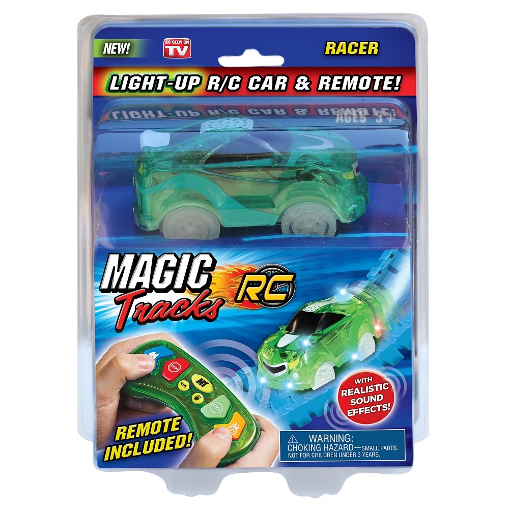 slide 4 of 6, Magic Tracks Glow in the Dark Race Track Set, 1 ct