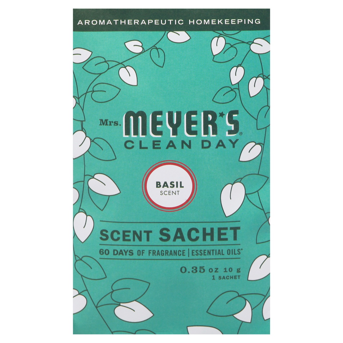 slide 1 of 1, Mrs. Meyer's Clean Day Basil Scent Scent Sachet 1 ea, 1 ea