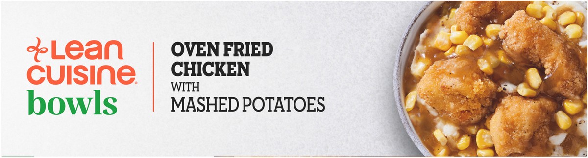 slide 5 of 8, Lean Cuisine Frozen Meal Oven Fried Chicken with Mashed Potatoes, Balance Bowls Microwave Meal, Frozen Fried Chicken Dinner, Frozen Dinner for One, 10.5 oz