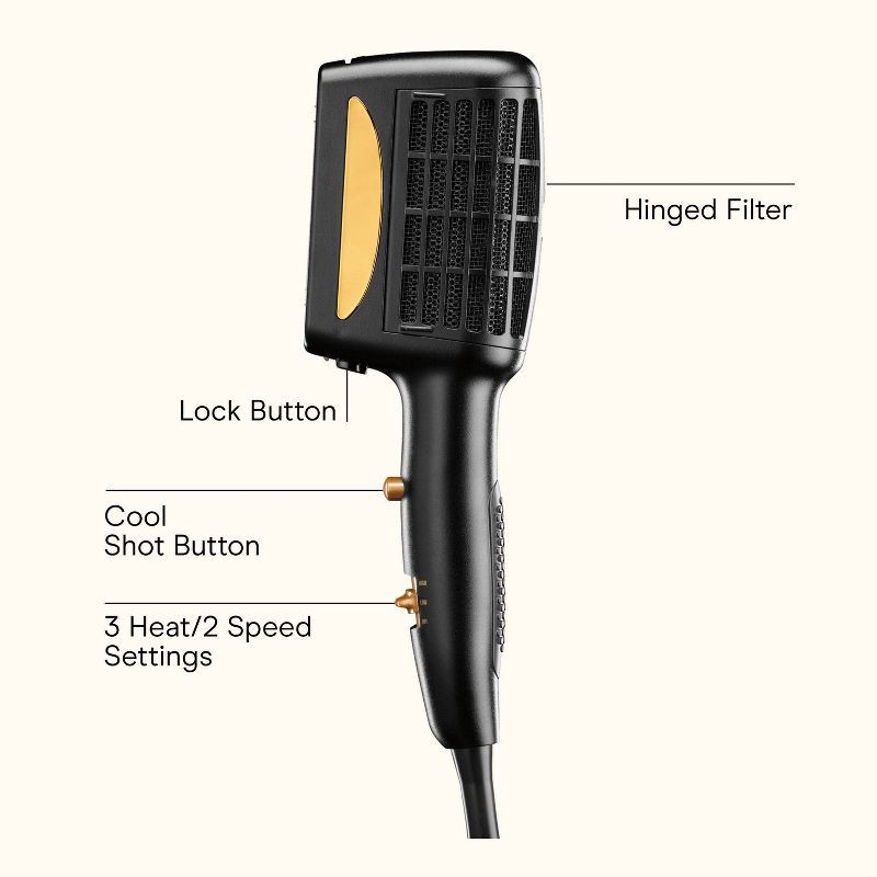 slide 2 of 10, INFINITI PRO CONAIR 3-in-1 Styler Hair Dryer, 1 ct