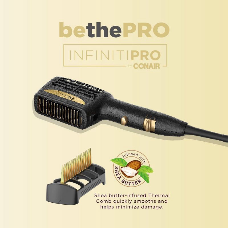 slide 10 of 15, Conair 3-in-1 Styling Hair Dryer - Gold - 1875 watts, 1 ct