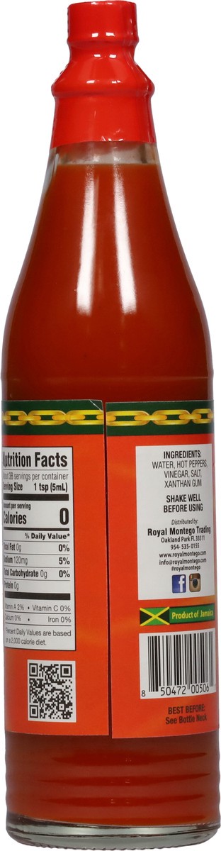 slide 14 of 14, Royal Montego Hot Pepper Sauce 1 6 fl oz, 6 oz