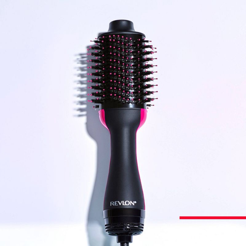 slide 5 of 6, Revlon One-Step Volumizer Hair Dryer and Hot Air Brush - Black, 1 ct