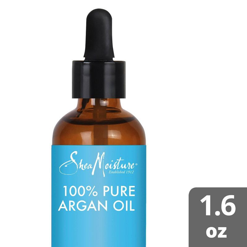 slide 1 of 9, SheaMoisture 100% Pure Argan Face, Body, & Hair Oil - 1.6 fl oz, 1.6 fl oz