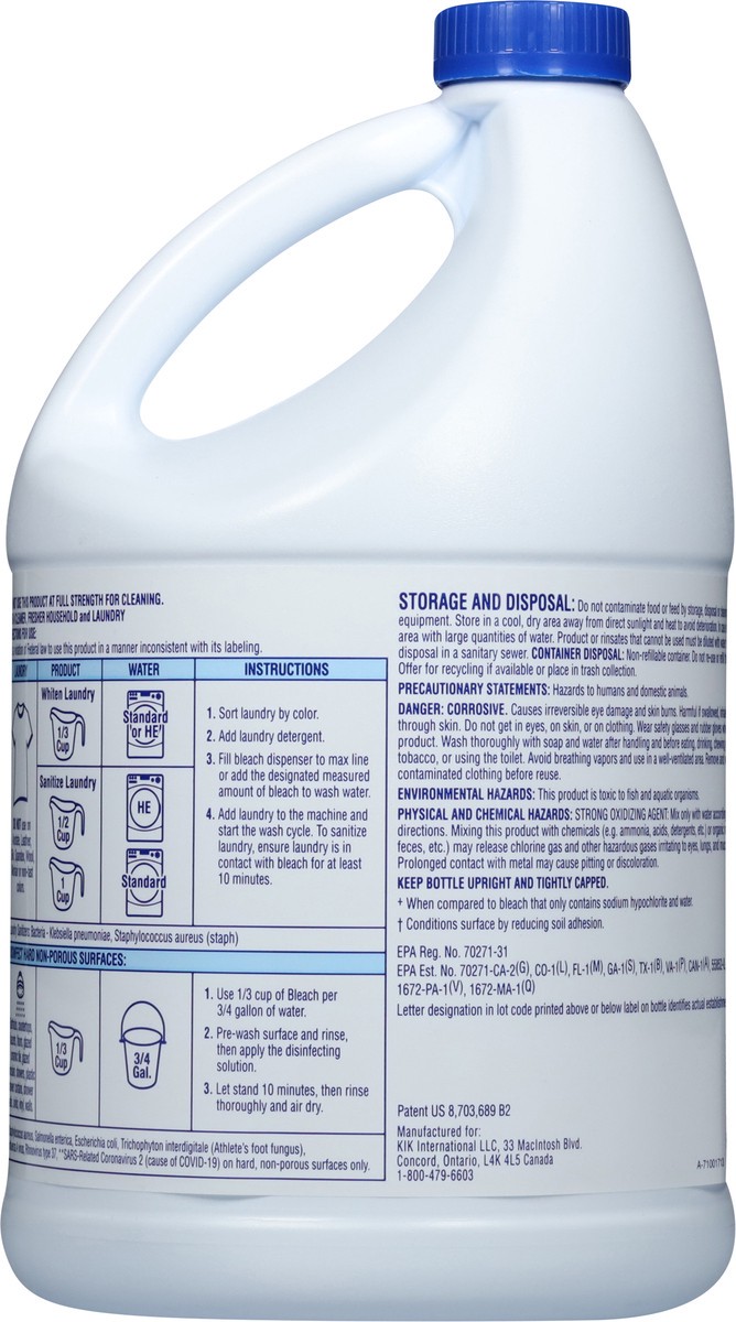slide 4 of 12, A-1 Bleach Bleach 121 fl oz, 121 oz
