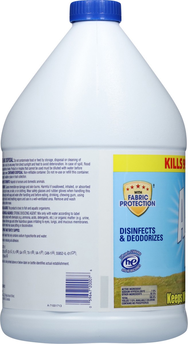 slide 5 of 12, A-1 Bleach Bleach 121 fl oz, 121 oz