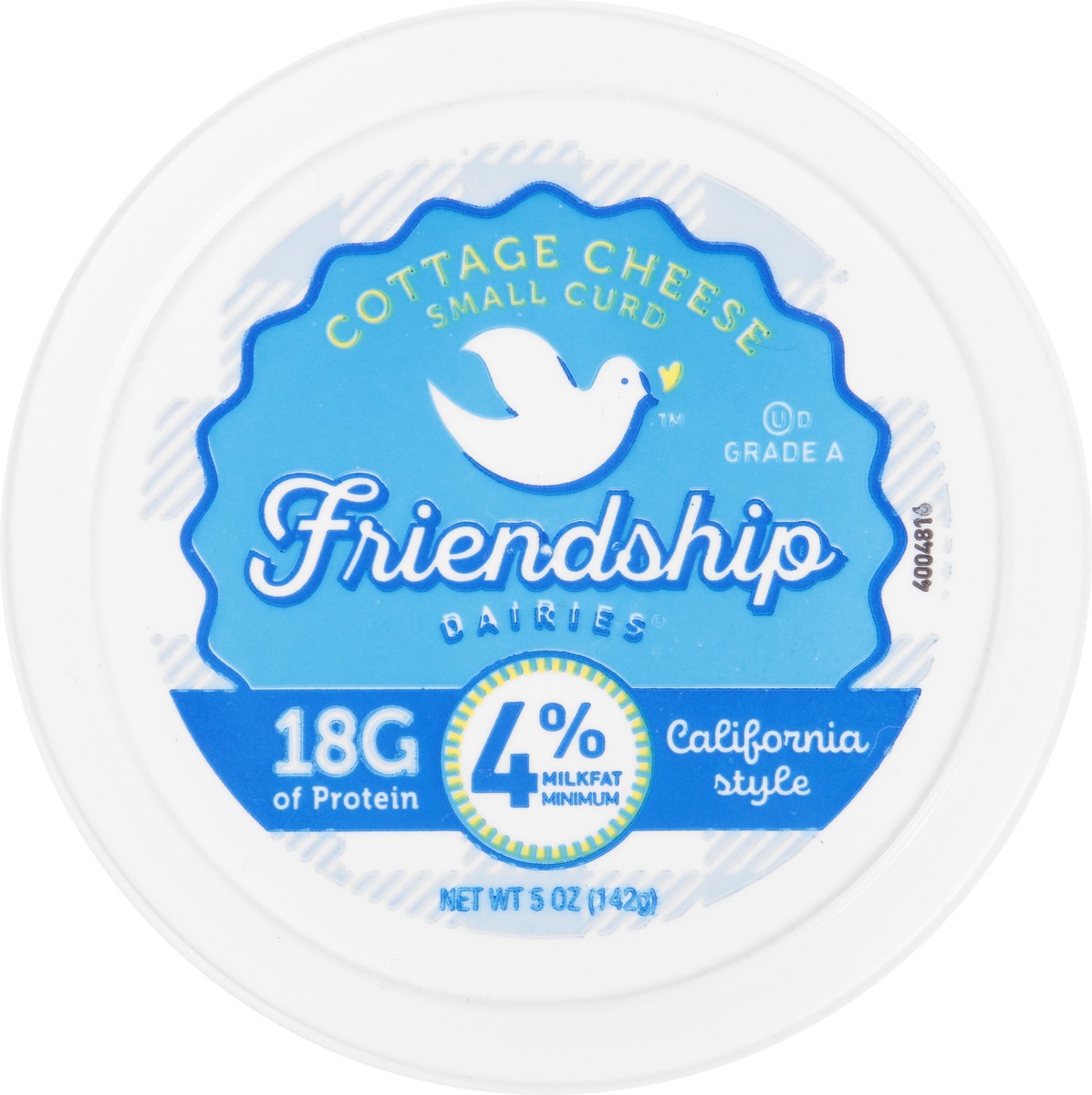 slide 9 of 9, Friendship Dairies 4% Milkfat California Style Small Curd Cottage Cheese 5 oz, 5 oz