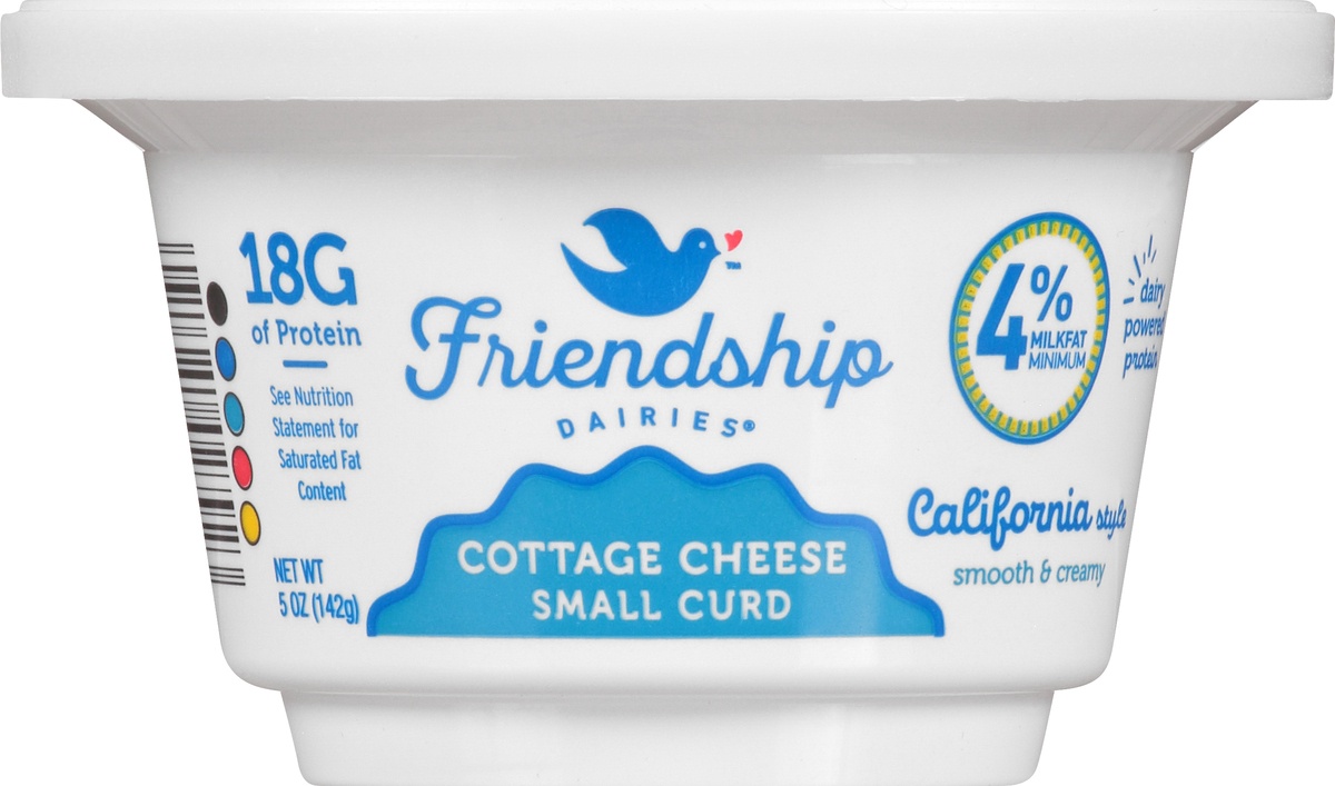 slide 9 of 10, Friendship Dairies Fit To Go Cottage Cheese 4%, 5 oz