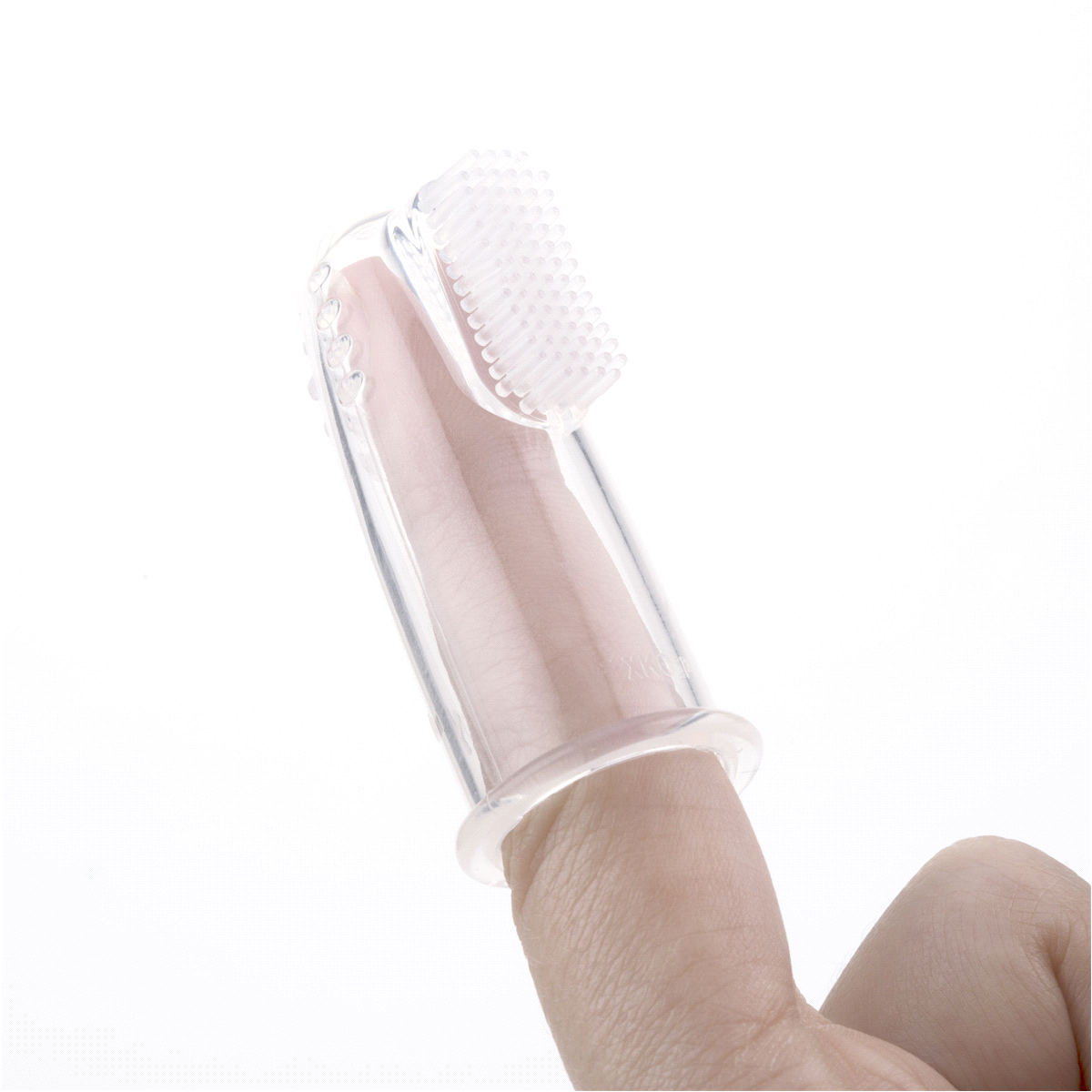 slide 3 of 4, Nuby All Natural Baby Tooth & Gum Cleaner with Oral Massager, 0.75 oz