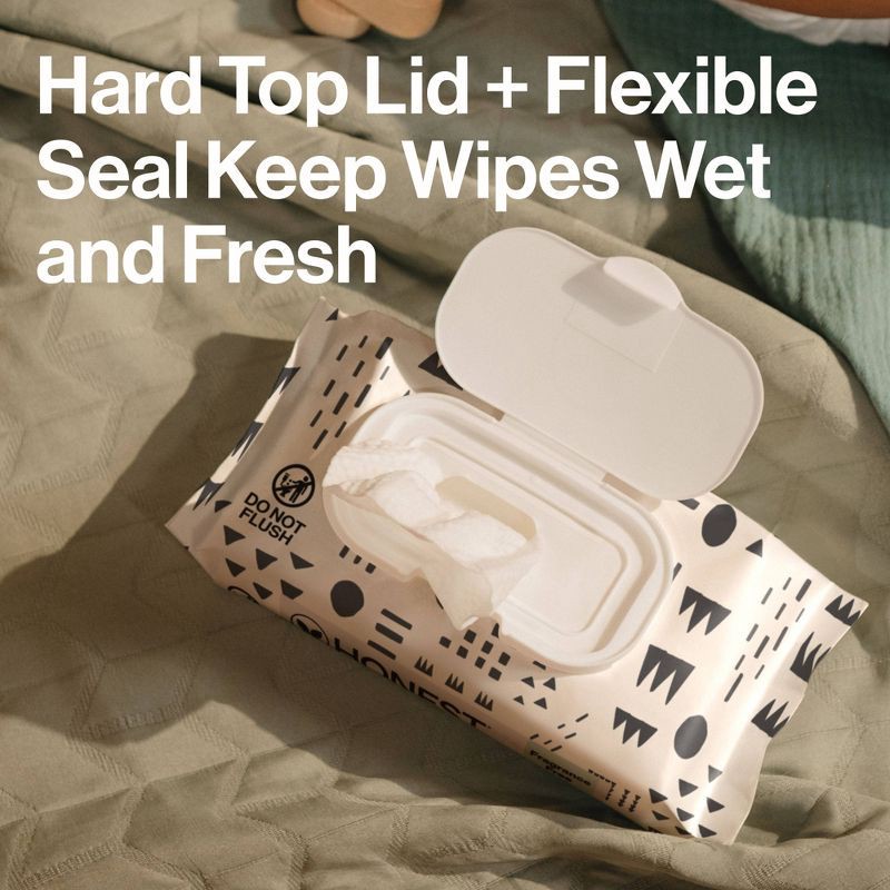 slide 9 of 15, The Honest Company Plant-Based Baby Wipes made with over 99% Water - Pattern Play - 576ct, 576 ct