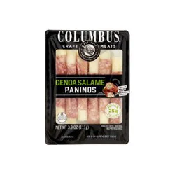 Columbus Gluten Free Genoa Salame Panino - 3.9oz
