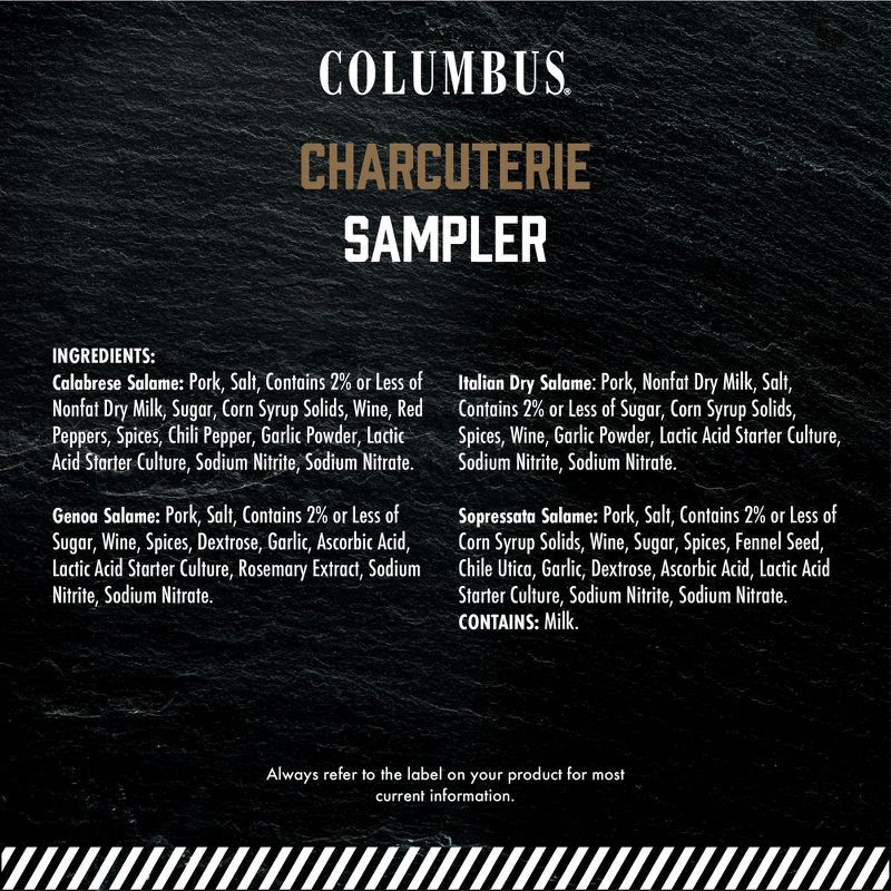 slide 6 of 10, Columbus Charcuterie Sampler Deli Meats - 12oz, 12 oz