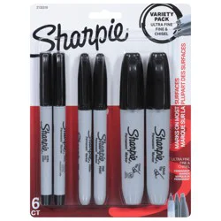 Sharpie Permanent Marker Variety Pack 6 ea