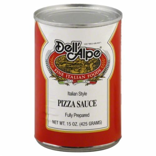 slide 1 of 2, Dell'Alpe Dellalpe Italian Style Pizza Sauce, 15 oz