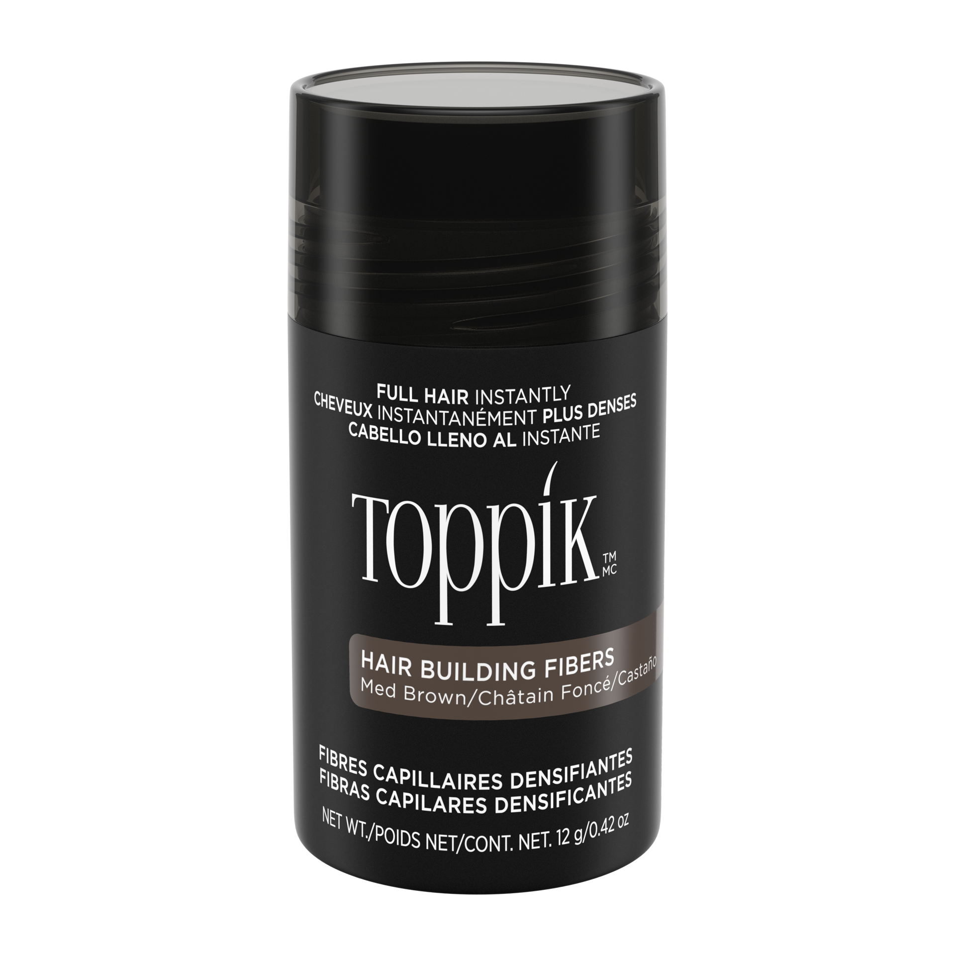 slide 1 of 5, Toppik Hair Building Fibers, 0.42 oz