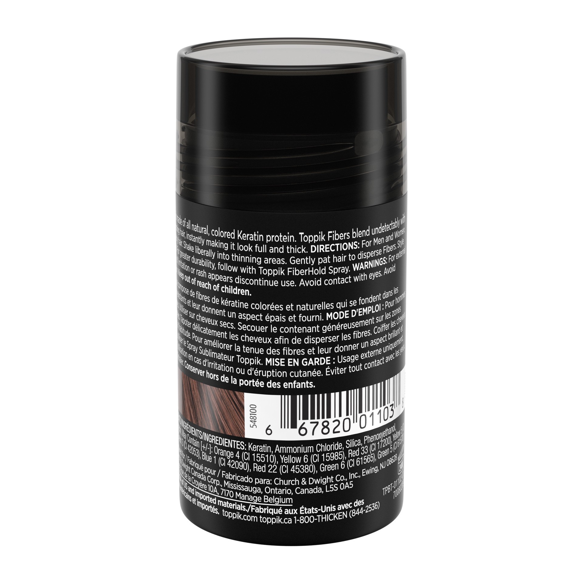 slide 2 of 5, Toppik Hair Building Fibers, 0.42 oz