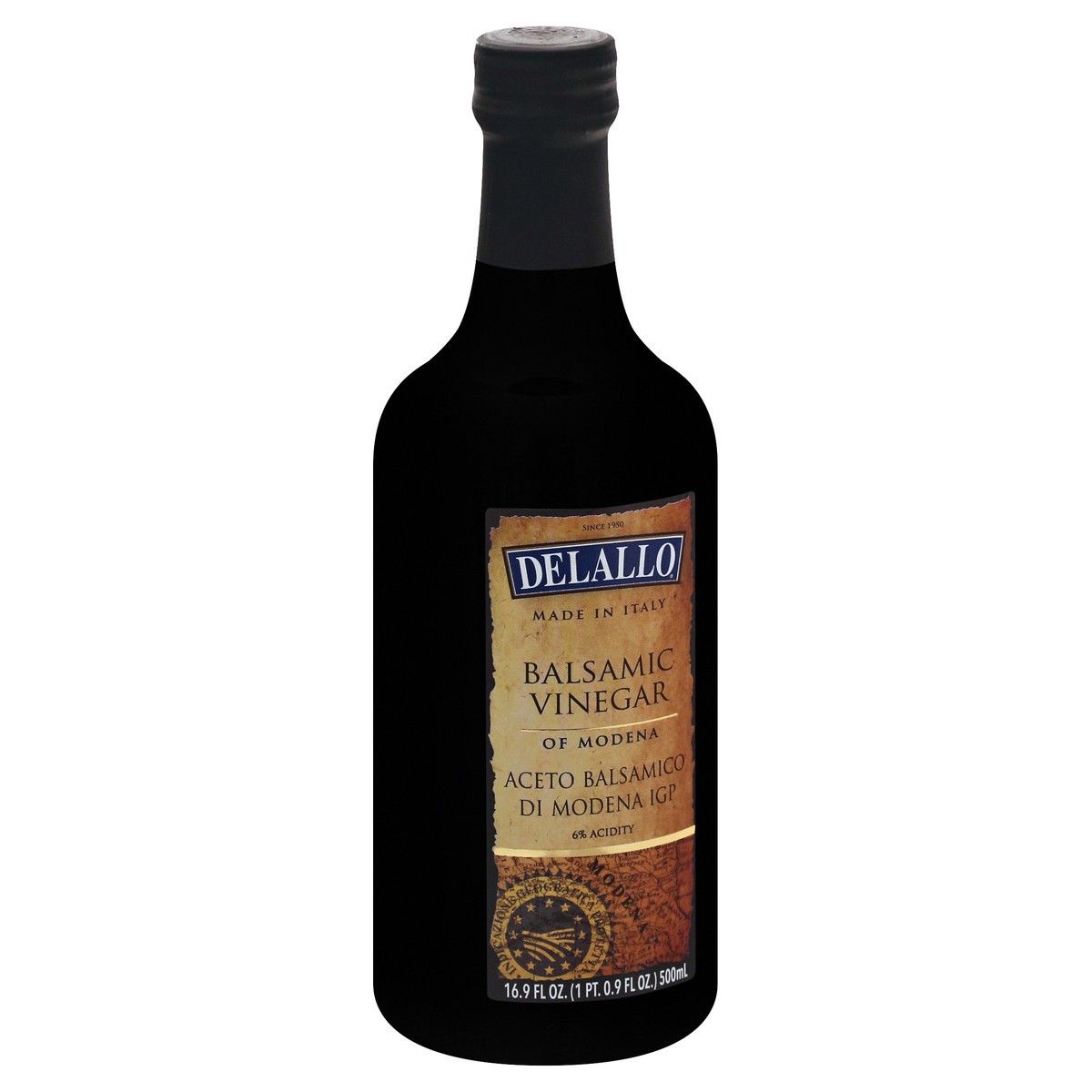 slide 6 of 9, Delallo Balsamic Vinegar, 16.9 oz