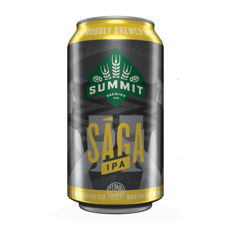 slide 2 of 3, Summit Brewing Co. Summit Saga IPA Beer - 12pk/12 fl oz Cans, 12 ct; 12 fl oz