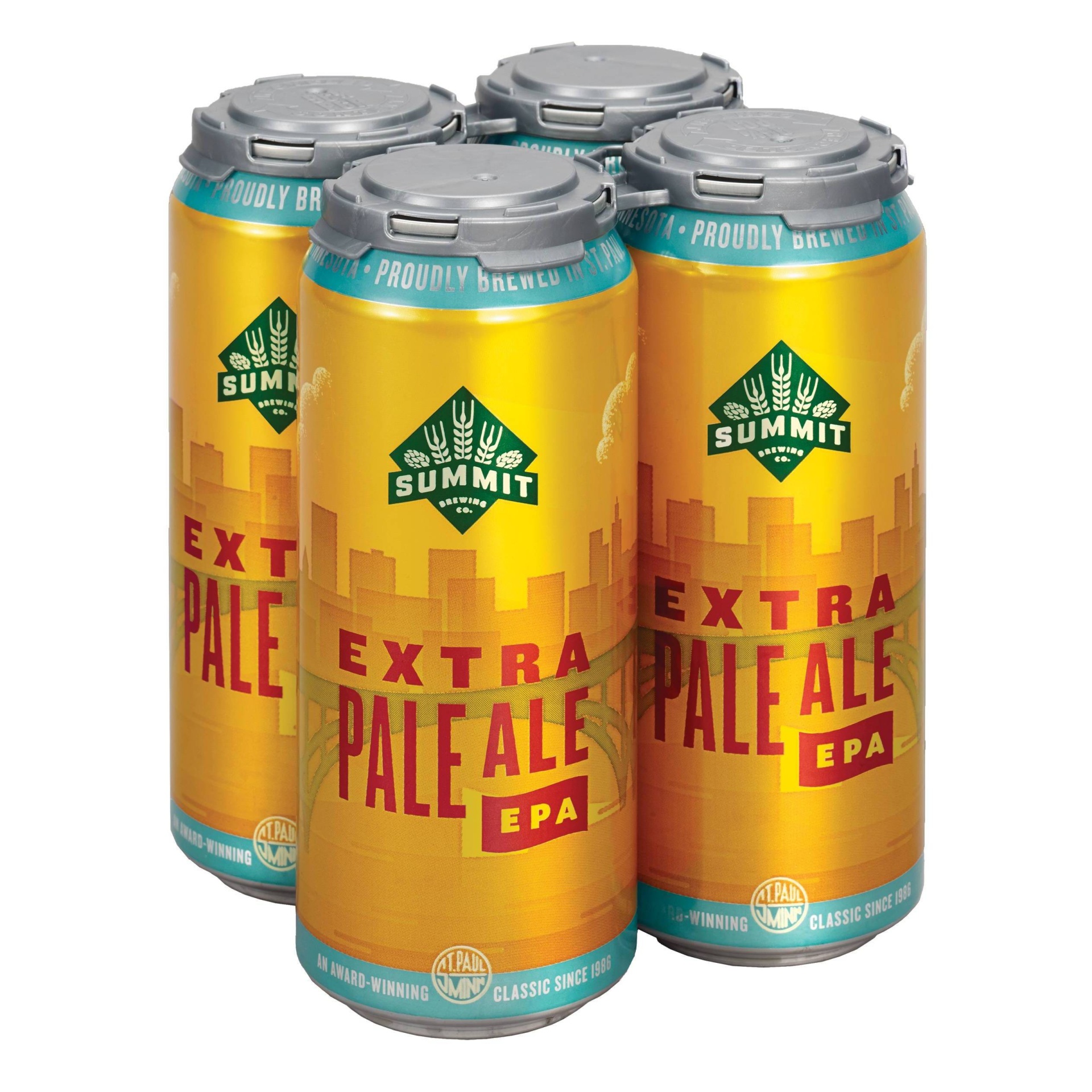 slide 1 of 1, Summit Brewing Co. Summit Extra Pale Ale Beer - 4pk/16 fl oz Cans, 4 ct; 16 fl oz