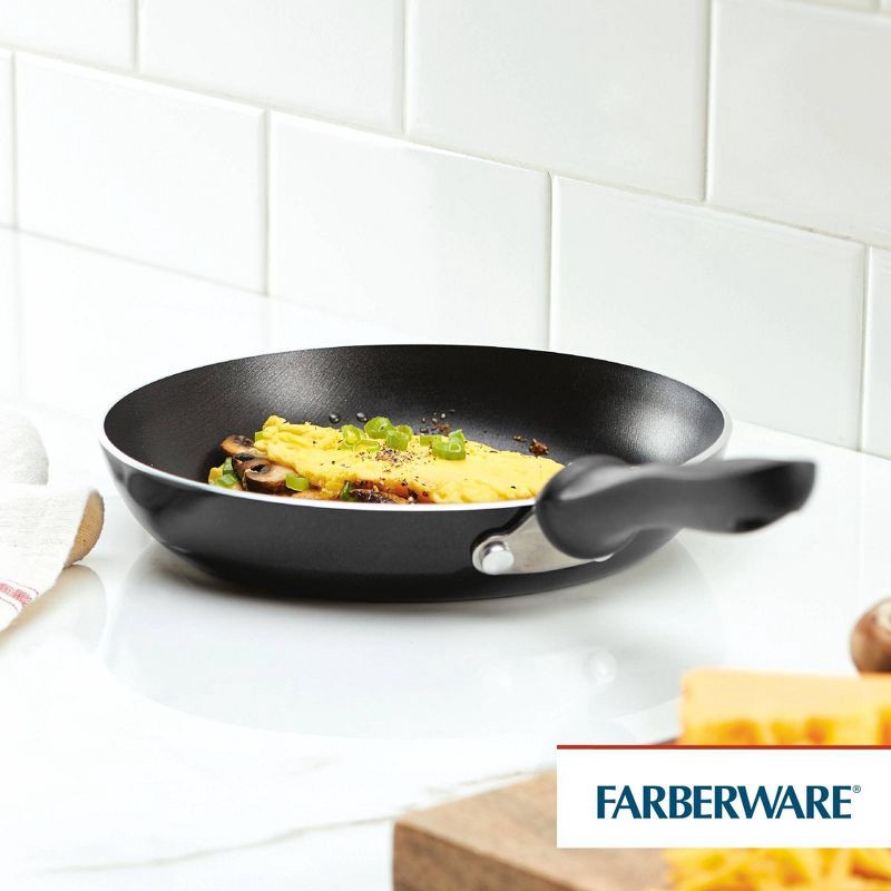 slide 5 of 8, Farberware Reliance 8" Aluminum Nonstick Frying Pan Black, 1 ct
